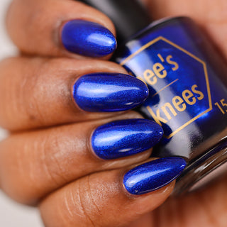 Image provided for Bee's Knees by a paid swatcher featuring the nail polish " Immortality "