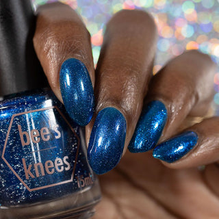 Image provided for Bee's Knees by a paid swatcher featuring the nail polish " Irithys "