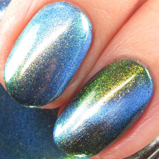 Image provided for Bee's Knees by a paid swatcher featuring the nail polish " I Will Change Your Destiny "