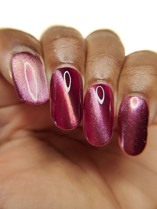 Image provided for Bee's Knees by a paid swatcher featuring the nail polish " I'm Prettier Than that Bitch Ever Was "
