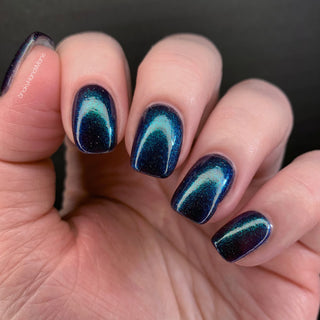 Image provided for Bee's Knees by a paid swatcher featuring the nail polish " Clarity "