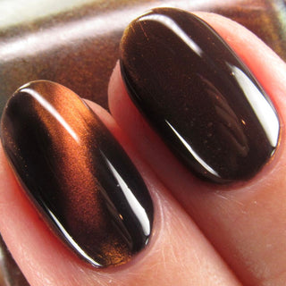 Image provided for Bee's Knees by a paid swatcher featuring the nail polish " That Word Means Everything to Him "