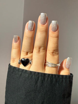 Image provided for Bee's Knees by a paid swatcher featuring the nail polish " Hold Your Unicorns "