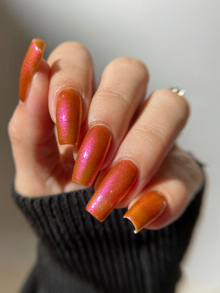 Image provided for Bee's Knees by a paid swatcher featuring the nail polish " It Would Always be Enough "