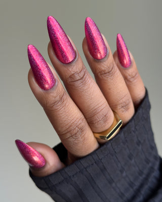 Image provided for Bee's Knees by a paid swatcher featuring the nail polish " Ma Fille "