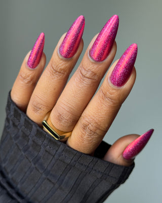 Image provided for Bee's Knees by a paid swatcher featuring the nail polish " Ma Fille "