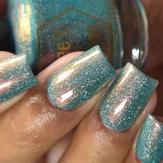 Image provided for Bee's Knees by a paid swatcher featuring the nail polish " The Twin Alders "