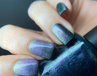 Image provided for Bee's Knees by a paid swatcher featuring the nail polish " That's Our Girl "
