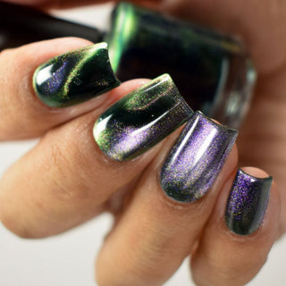 Image provided for Bee's Knees by a paid swatcher featuring the nail polish " That's Our Girl "