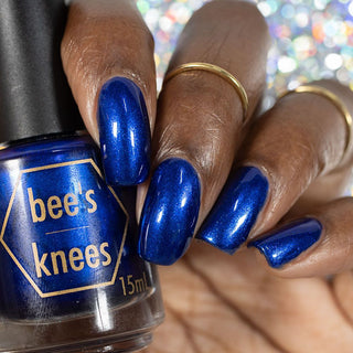 Image provided for Bee's Knees by a paid swatcher featuring the nail polish " Immortality "