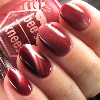 Image provided for Bee's Knees by a paid swatcher featuring the nail polish " Mother was Mine "