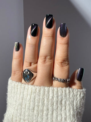 Image provided for Bee's Knees by a paid swatcher featuring the nail polish " That's Our Girl "