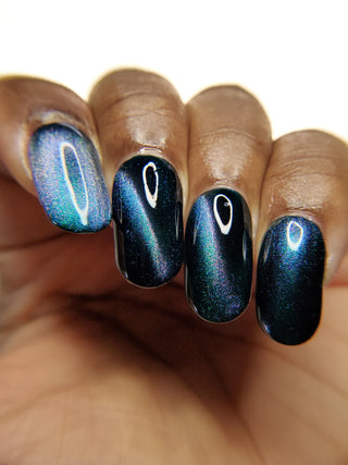 Image provided for Bee's Knees by a paid swatcher featuring the nail polish " Even Death Bears its Flowers "