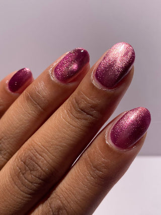 Image provided for Bee's Knees by a paid swatcher featuring the nail polish " I'm Prettier Than that Bitch Ever Was "