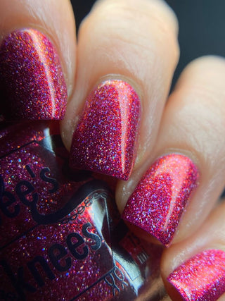 Image provided for Bee's Knees by a paid swatcher featuring the nail polish " Ma Fille "