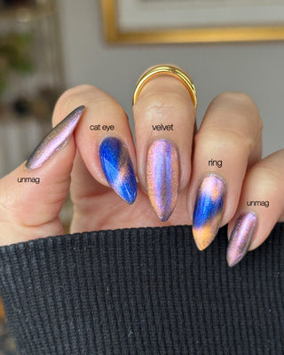 Image provided for Bee's Knees by a paid swatcher featuring the nail polish " It Doesn't Know Any Better, But You Do "
