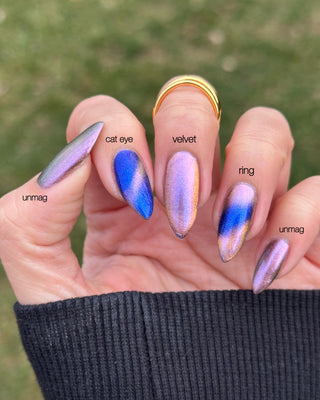 Image provided for Bee's Knees by a paid swatcher featuring the nail polish " It Doesn't Know Any Better, But You Do "