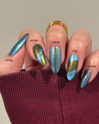 Image provided for Bee's Knees by a paid swatcher featuring the nail polish " I Will Change Your Destiny "