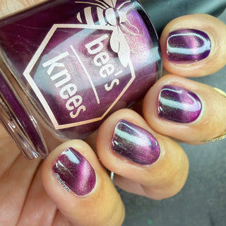 Image provided for Bee's Knees by a paid swatcher featuring the nail polish " Don't Clip my Wings "