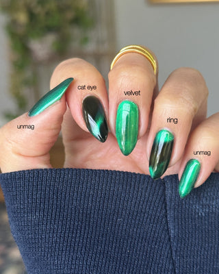 Image provided for Bee's Knees by a paid swatcher featuring the nail polish " This is Arkany "
