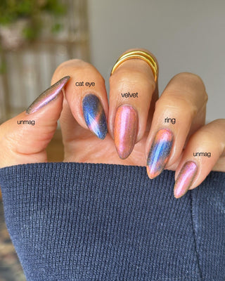 Image provided for Bee's Knees by a paid swatcher featuring the nail polish " Tether "