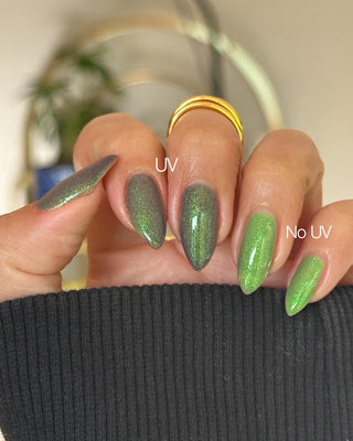 Image provided for Bee's Knees by a paid swatcher featuring the nail polish " I Really Liked Pudding "