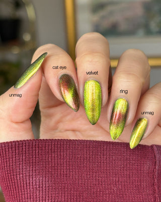 Image provided for Bee's Knees by a paid swatcher featuring the nail polish " Please Always Helps "