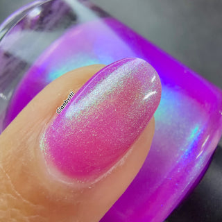 Image provided for Bee's Knees by a paid swatcher featuring the nail polish " Lamentation "