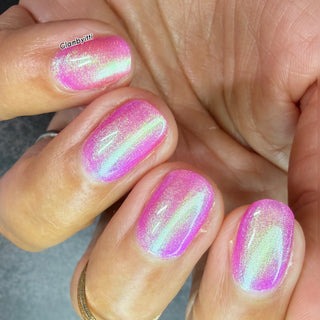 Image provided for Bee's Knees by a paid swatcher featuring the nail polish " Lamentation "