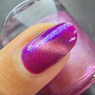 Image provided for Bee's Knees by a paid swatcher featuring the nail polish " The Sharper the Teeth "