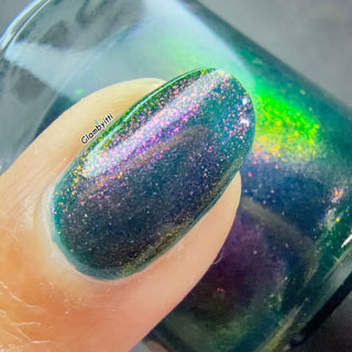 Image provided for Bee's Knees by a paid swatcher featuring the nail polish " Siren Song "