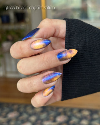 Image provided for Bee's Knees by a paid swatcher featuring the nail polish " It Doesn't Know Any Better, But You Do "