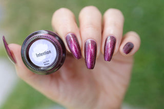 Image provided for Bee's Knees by a paid swatcher featuring the nail polish " Intention "