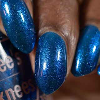 Image provided for Bee's Knees by a paid swatcher featuring the nail polish " Irithys "