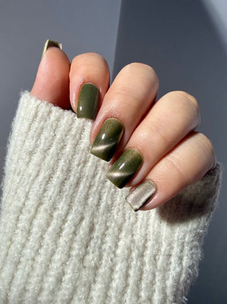 Image provided for Bee's Knees by a paid swatcher featuring the nail polish " Happy Tuesday "