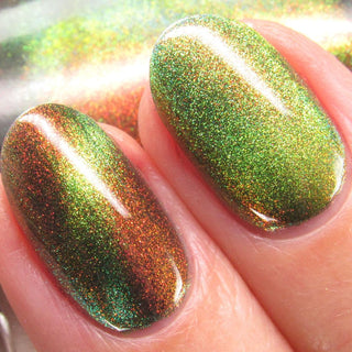 Image provided for Bee's Knees by a paid swatcher featuring the nail polish " Please Always Helps "