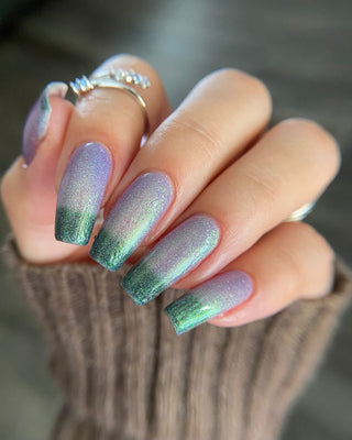 Image provided for Bee's Knees by a paid swatcher featuring the nail polish " Ascension "
