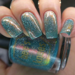 Image provided for Bee's Knees by a paid swatcher featuring the nail polish " The Twin Alders "