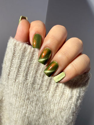 Image provided for Bee's Knees by a paid swatcher featuring the nail polish " This One is Declined "