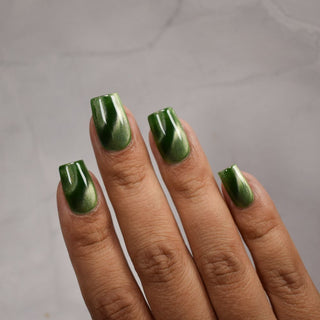 Image provided for Bee's Knees by a paid swatcher featuring the nail polish " Believing Something does not Make it True "