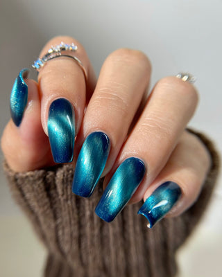 Image provided for Bee's Knees by a paid swatcher featuring the nail polish " I'm Tired of Starving "