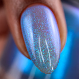 Image provided for Bee's Knees by a paid swatcher featuring the nail polish " Rainsinger "