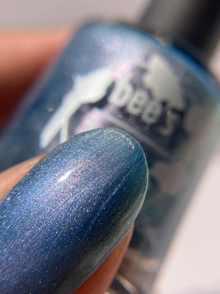 Image provided for Bee's Knees by a paid swatcher featuring the nail polish " Your Dream is at an End "