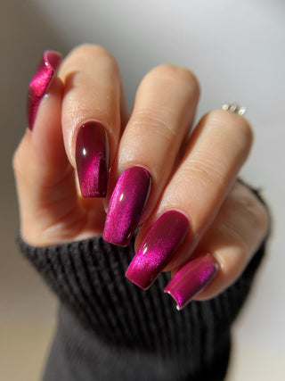 Image provided for Bee's Knees by a paid swatcher featuring the nail polish " What is Devotion Without Love? "