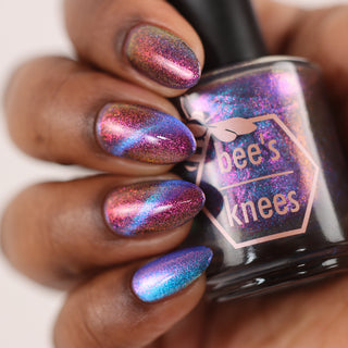 Image provided for Bee's Knees by a paid swatcher featuring the nail polish " Take Me with You "