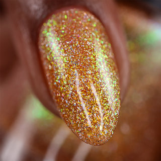 Image provided for Bee's Knees by a paid swatcher featuring the nail polish " The Golden Path "