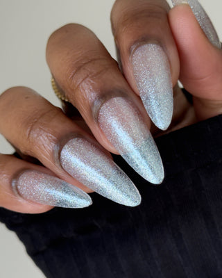 Image provided for Bee's Knees by a paid swatcher featuring the nail polish " The Source "