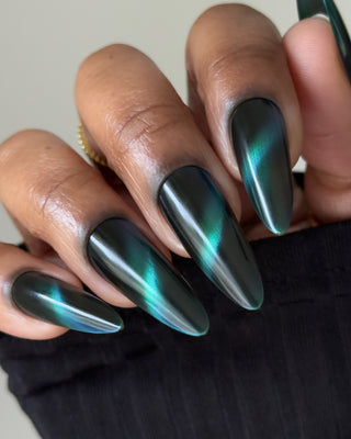 Image provided for Bee's Knees by a paid swatcher featuring the nail polish " This is Arkany "