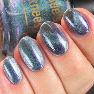 Image provided for Bee's Knees by a paid swatcher featuring the nail polish " Outplayed "