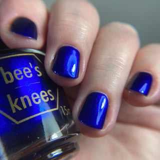 Image provided for Bee's Knees by a paid swatcher featuring the nail polish " Immortality "